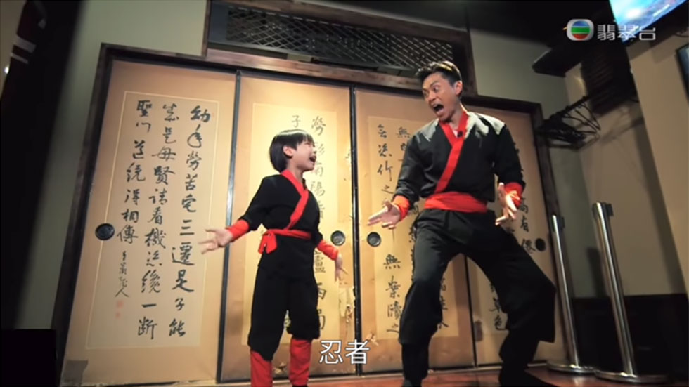 「森美旅行団」香港テレビ局ＴＶＢ　11月2日
